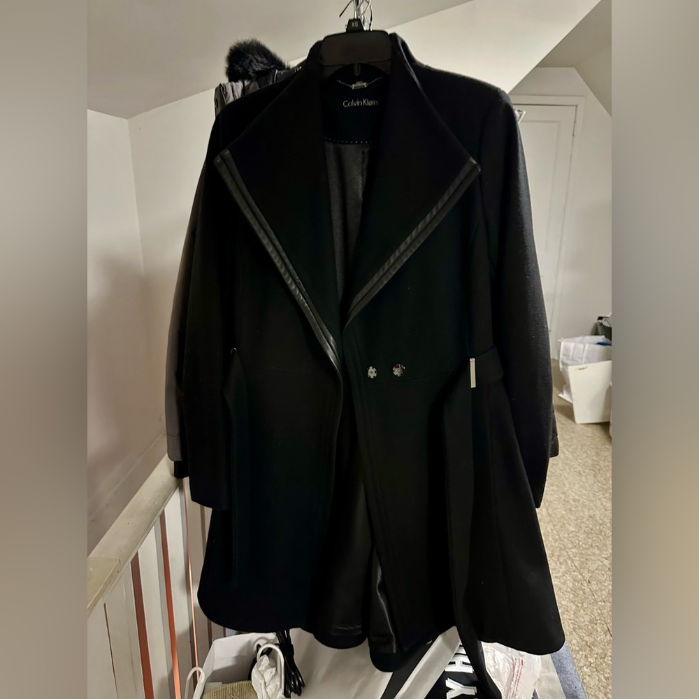 Calvin Klein coat size 8!